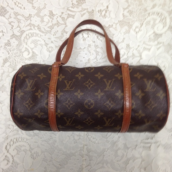 Louis Vuitton Brown Mono Papillon Handbag - Picture 1 of 9
